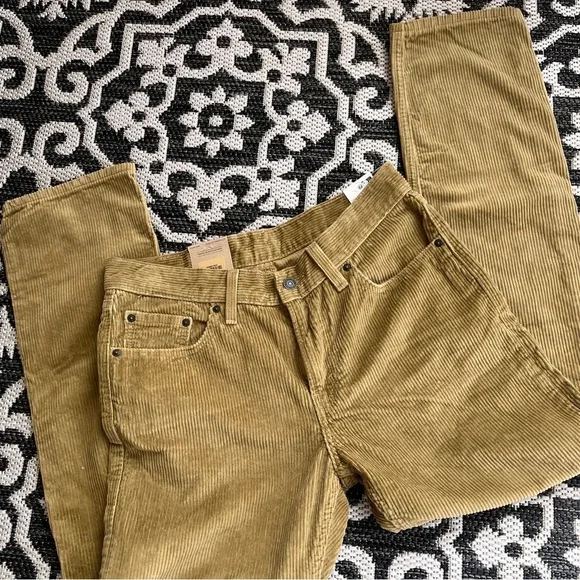 NWT Mens Levi Strauss and Co Corduroy Jeans. Various sizes. 29,31, 33 All 30”L - Picture 3 of 6